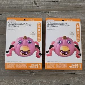 Halloween Creatology Pumpkin Decourating Kit 2 New Kits Each Kit Make 1 Fabrique